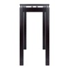 Linea Console Table Dark Espresso - Winsome: Hardwood Frame, Wood Veneer Top, Spot Clean, Assembly Required - 3 of 4