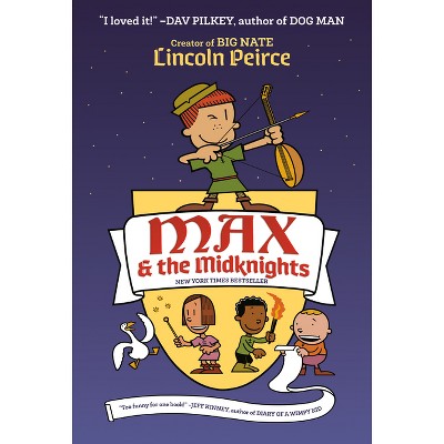 Max & the Midknights -  (Max and the Midknights) by Lincoln Peirce (Hardcover)