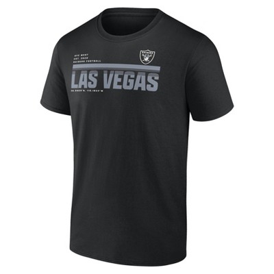 NFL Las Vegas Raiders Men's Bi-Blend T-Shirt