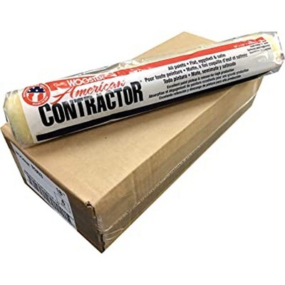 Wooster Genuine 18" American Contractor 1/2" Nap 6-Pack Roller Cover # R363-18-6PK