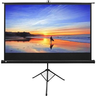 Kodak 80” Indoor/Outdoor Portable Projector Screen W/Tripod Stand