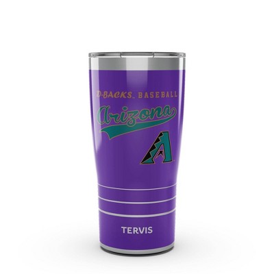 MLB Arizona Diamondbacks 20oz Vintage Stainless Steel Tumbler