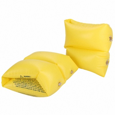 Swimline 2pc Inflatable Children's Swimming Pool Arm Floats - Yellow