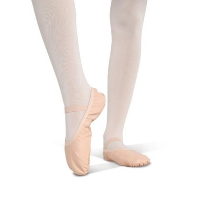 Girls Ballet Shoes Danz N Motion 111 Toddler Leather Full Sole