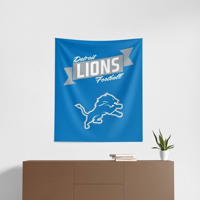 NFL Detroit Lions Premium Printed Wall Hanging