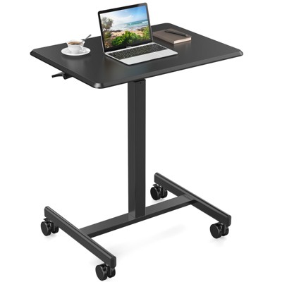 Gulches Adjustable Rolling Desk - Laptop Computer Cart for Home, Office, Classroom & Overbed Use?
