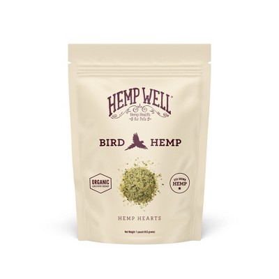 Hemp Well Organic Hemp Seed Hearts for Bird Health