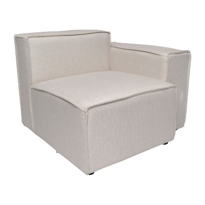 Flash Furniture Bridgetown Luxury Modular Sectional Sofa, Right Side with Arm Rest