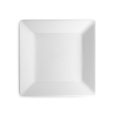 Q Home | Diamond 7.25" Melamine Square Salad Plate, Set of 4