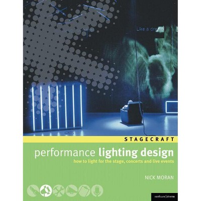 Performance Lighting Design - (Backstage) by  Nick Moran (Paperback)