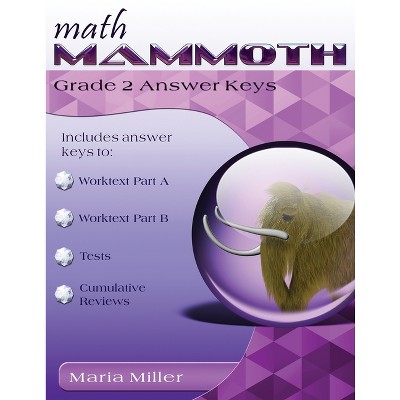 Math Mammoth Grade 2 Answer Keys - by  Maria Miller (Paperback)