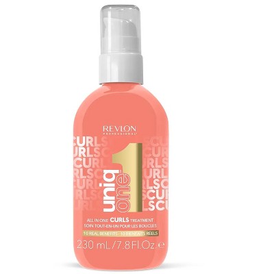 Revlon Uniq One 1 All-in-One Curl Treatment – Nourishing Formula for Defined, Bouncy Hair Curls (7.8 oz) Unique One Curly Uniqone
