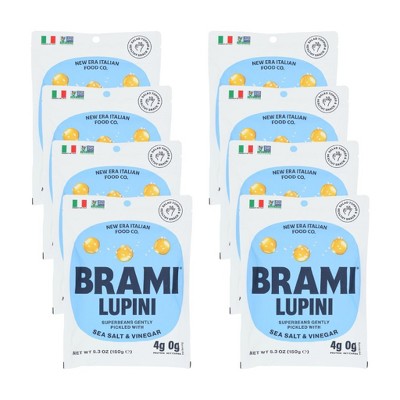 Brami Lupini Sea Salt and Vinegar - Case of 8/5.3 oz
