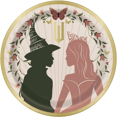 Wicked The Musical 7" Round Plates 8ct
