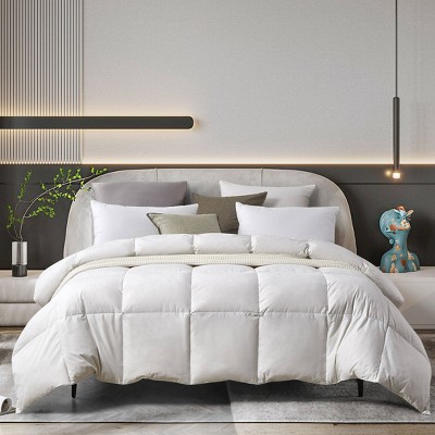 Farm To Home 100% Organic Cotton All Seasons Down Comforter