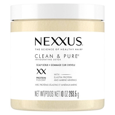 Nexxus Clean & Pure Invigorating Detox Scalp Hair Scrub - 10oz