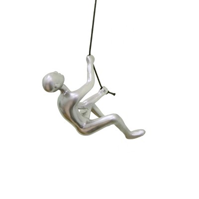 Climbing Man Classic Wall-Art Sculpture