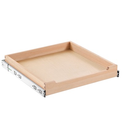 VEVOR Pull Out Cabinet Organizer, Soft Close Slide out Shelf, Heavy-Duty Sliding Wood Drawer, Bottom and Side Assembly Base Cabinet Organization