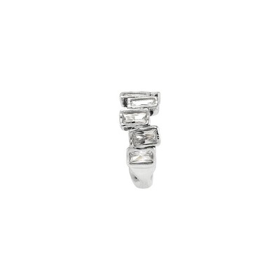Silpada 'Always Bright' Sterling Silver Cubic Zirconia Ear Cuff