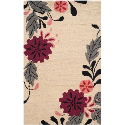 Martha Stewart Picture Block Floral - MSR4871 - Indoor Hand Tufted Rugs