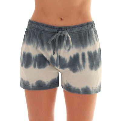 Just Love Women's Loop Terry Tie Dye Shorts - Comfortable and Stylish Loungewear for Summer