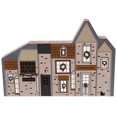 Cat's Meow Village 4.5 Inch Ale House & Haberdasher , Landmark Cincinnati Zoo Dickens (PC)