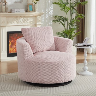 Lycvki Modern 360° Swivel Accent Chair