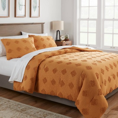 Tufted Diamond Crinkle Comforter and Sham Set - Threshold™