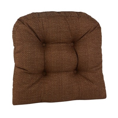 Gripper 2pk 15"x15" Klear Vu Tyson Universal Non Slip Overstuffed Dining Chair Cushions