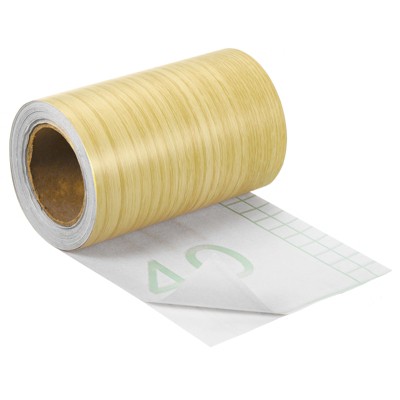 Unique Bargains Wood Grain Self Adhesive Waterproof PVC Repair Tape Red Cherry 1 Pc