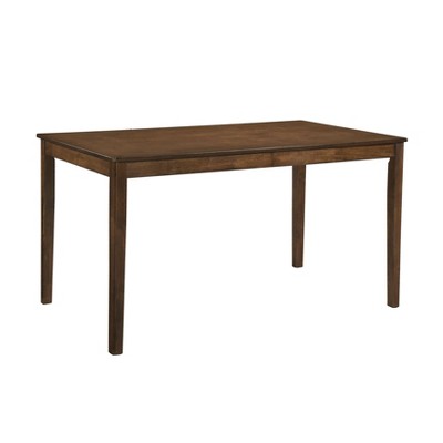 NicBex Dining Table Farmhouse Style Wood Rectangle Dining Table Wooden Dining Room Kitchen Furniture