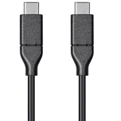 Monoprice USB C to USB C 2.0 Cable - 4 Meters (13.1 Feet) - Black | 480Mbps, 5A, 30/26AWG, Type C, Compatible with iPad Pro / MacBook Pro / Samsung