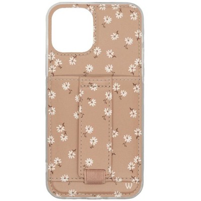 Walli Cases Falling for Floral Phone Case with Wallet and Finger Strap