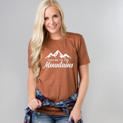 Simply Sage Market Take Me To The Mountains Short Sleeve Tee