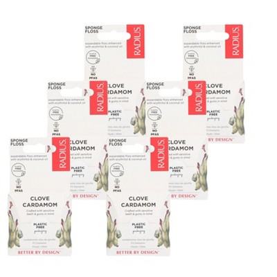 Radius Clove Cardamom Sponge Floss - Case of 6/55 yd