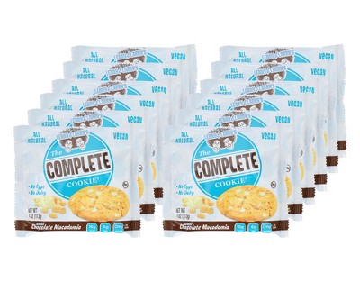 Lenny & Larry's The Complete Cookie White Chocolate Macadamia - 12 bars, 4 oz
