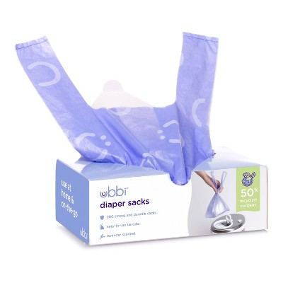 Ubbi Diaper Sacks Diaper Pail Liners and Disposal Bags - Blue