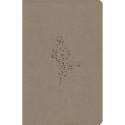 CSB Thinline Reference Bible, Digital Study Edition, Earth Suedesoft Leathertouch - by  Csb Bibles by Holman (Leather Bound)