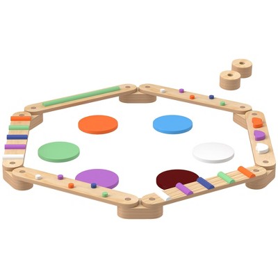 TopComfy Baby and Toddler Learning Toy, Educational Play Sets for Early Development Sensory Stimulation Interactive Fun, Multicolored, 23.6”*23.6”*2"