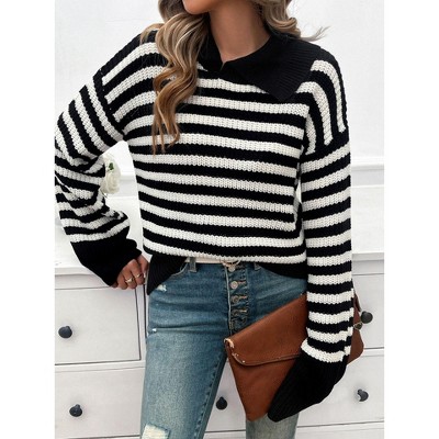 Coolmee Women's Turtleneck Sweater Fall Winter Chunky Knitted Pullover High Low Hem Fashion Basic Jumper Top