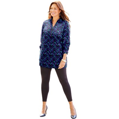 Catherines Breezeway Half-Zip Tunic
