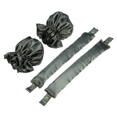 Unique Bargains Heatless Hair Curler Curling Rod 2 Set