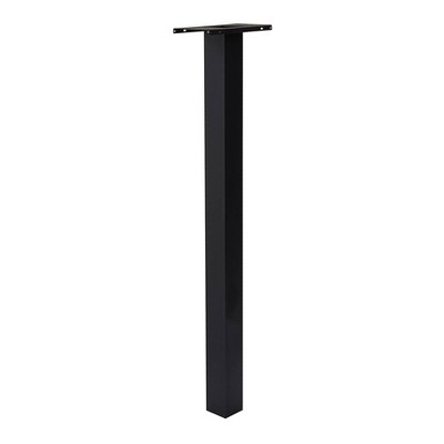 Architectural Mailbox Brighton Mailbox and Address Posts Black: Modern Aluminum Mailbox Parts & Accessories, 51" Height