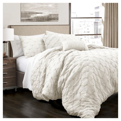 Lush Décor 5pc Ravello Pintuck Comforter Set