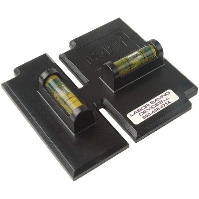 Labor Saving Devices EZ-CUT™ Professional Level and Template for Gang Box Installation in Black