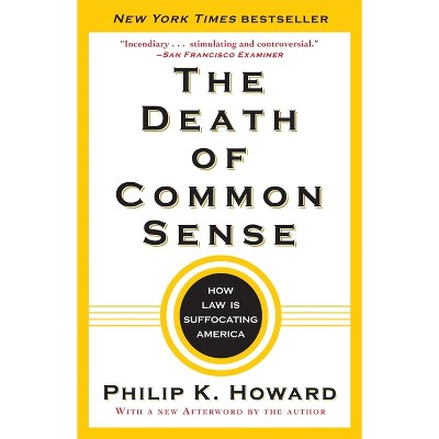 The Death of Common Sense - by  Philip K Howard (Paperback)