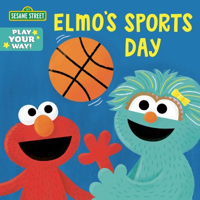 Elmo's Sports Day (Sesame Street) - (Play Your Way) by  Cat Reynolds (Board Book)