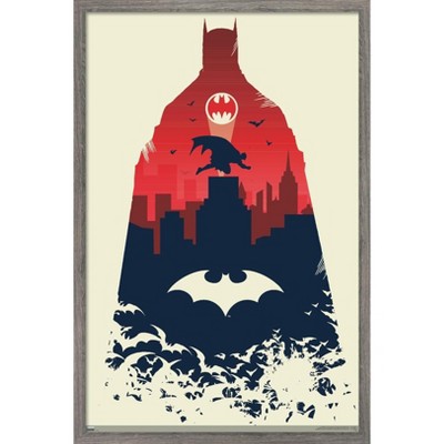 Trends International DC Comics Batman - Cape Framed Wall Poster Prints