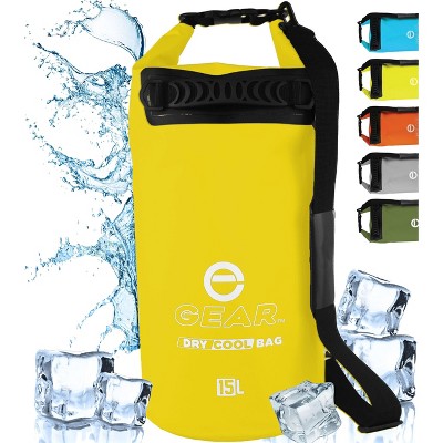 Enthusiast Gear Roll Top Floating Cooler Dry Bag – 18 Cans – 15L