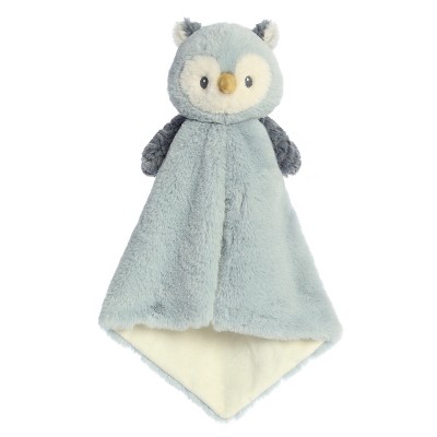 ebba Cuddlers Luvster 16" Ollie Owl Blue Stuffed Animal
